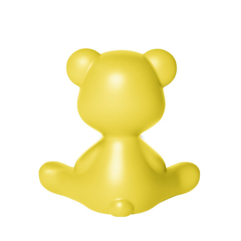 Qeeboo Teddy Girl LED Table Lamp - Rechargeable Yellow Bear Design