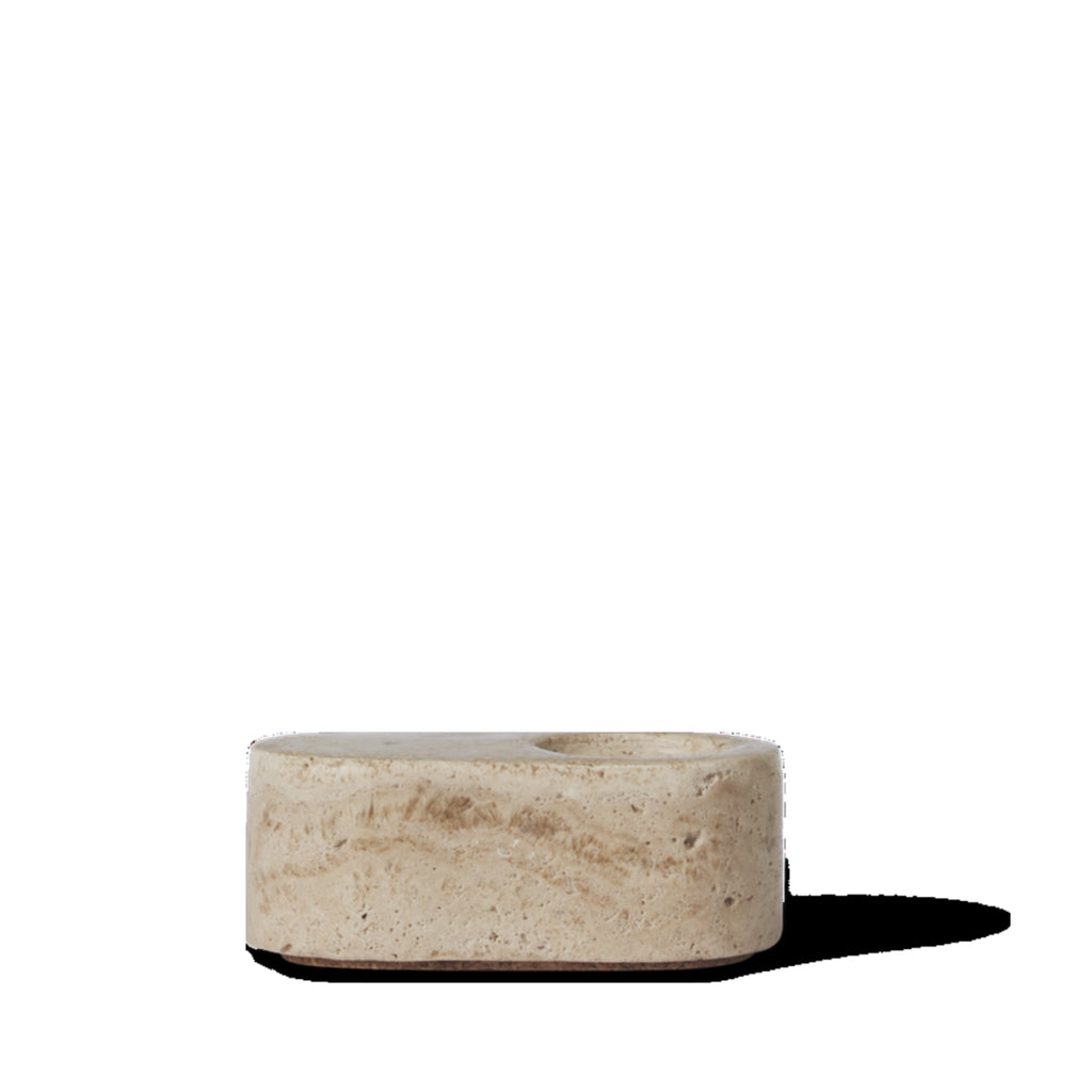 Spring Copenhagen Ovaali Candle Holder, Sand