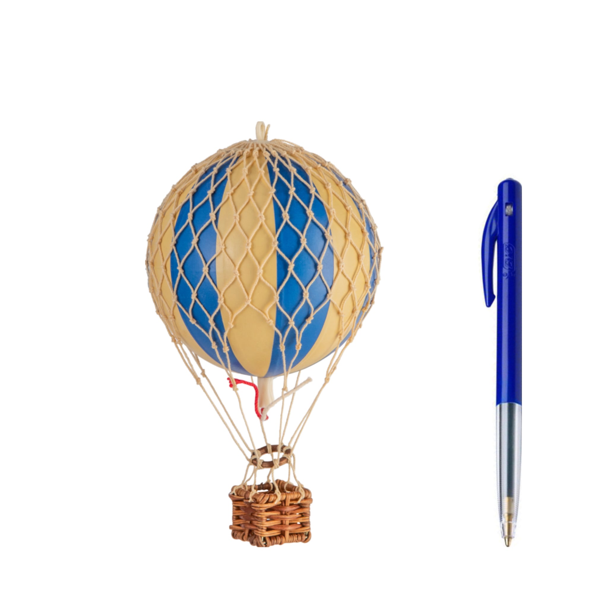 Authentic Models Floating The Skies Balloon Model, Blue Double, Ø 8.5 Cm