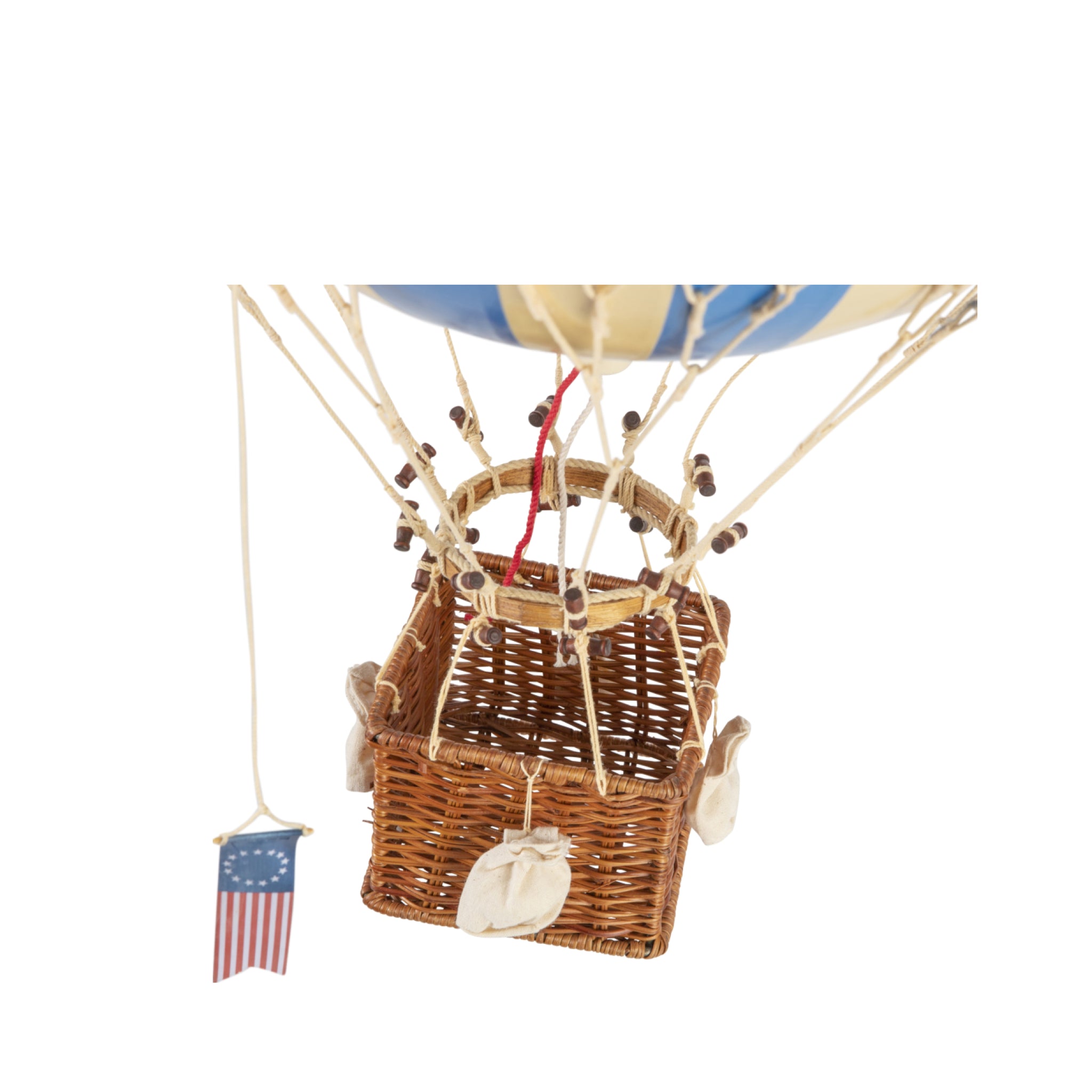 Authentic Models Royal Aero Balloon Model, Blue Double, Ø 32 Cm