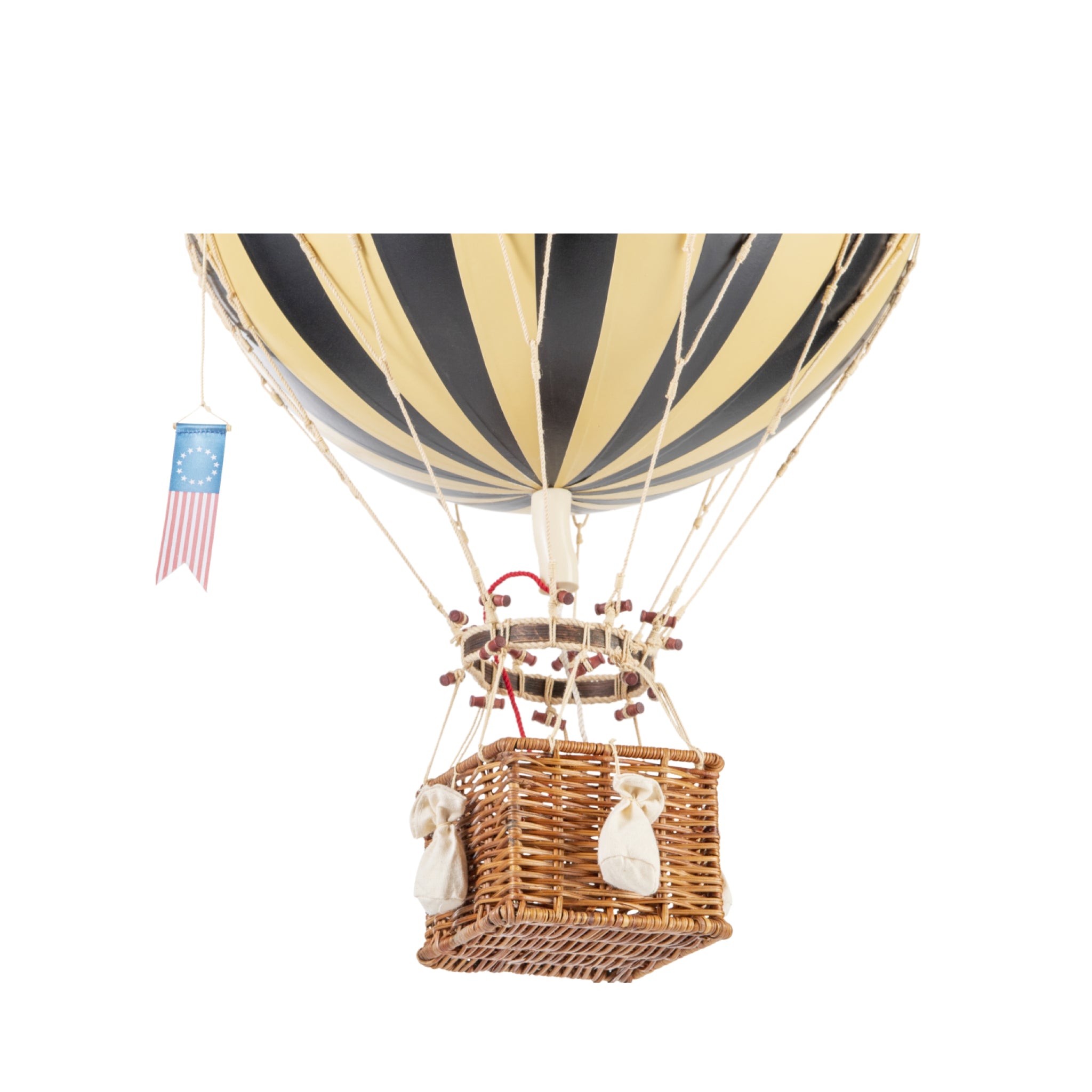 Authentic Models Royal Aero Balloon Model, Black, Ø 32 Cm