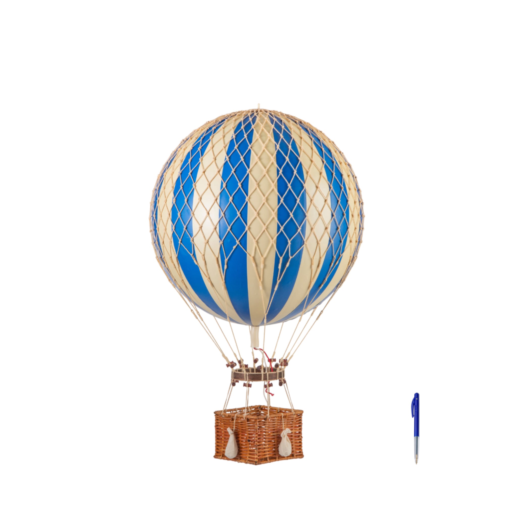 Authentic Models Jules Verne Balloon Model, Blue, Ø 42 Cm