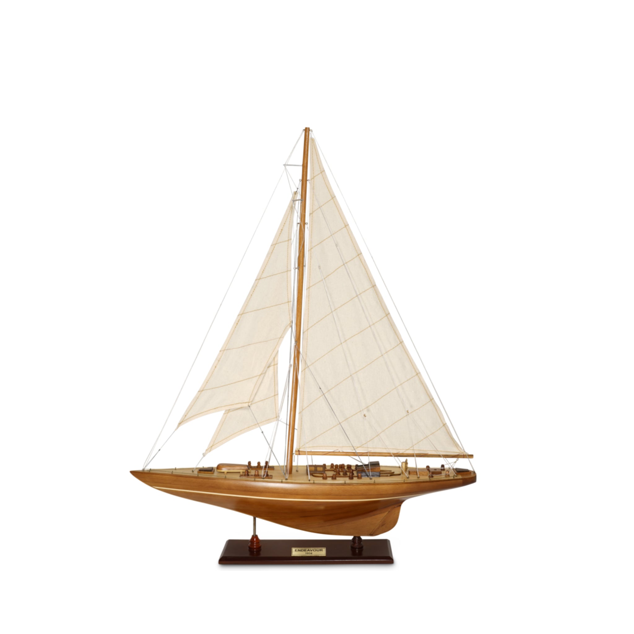 Authentic Models Endeavour Classic Wood Sailing Ship Model