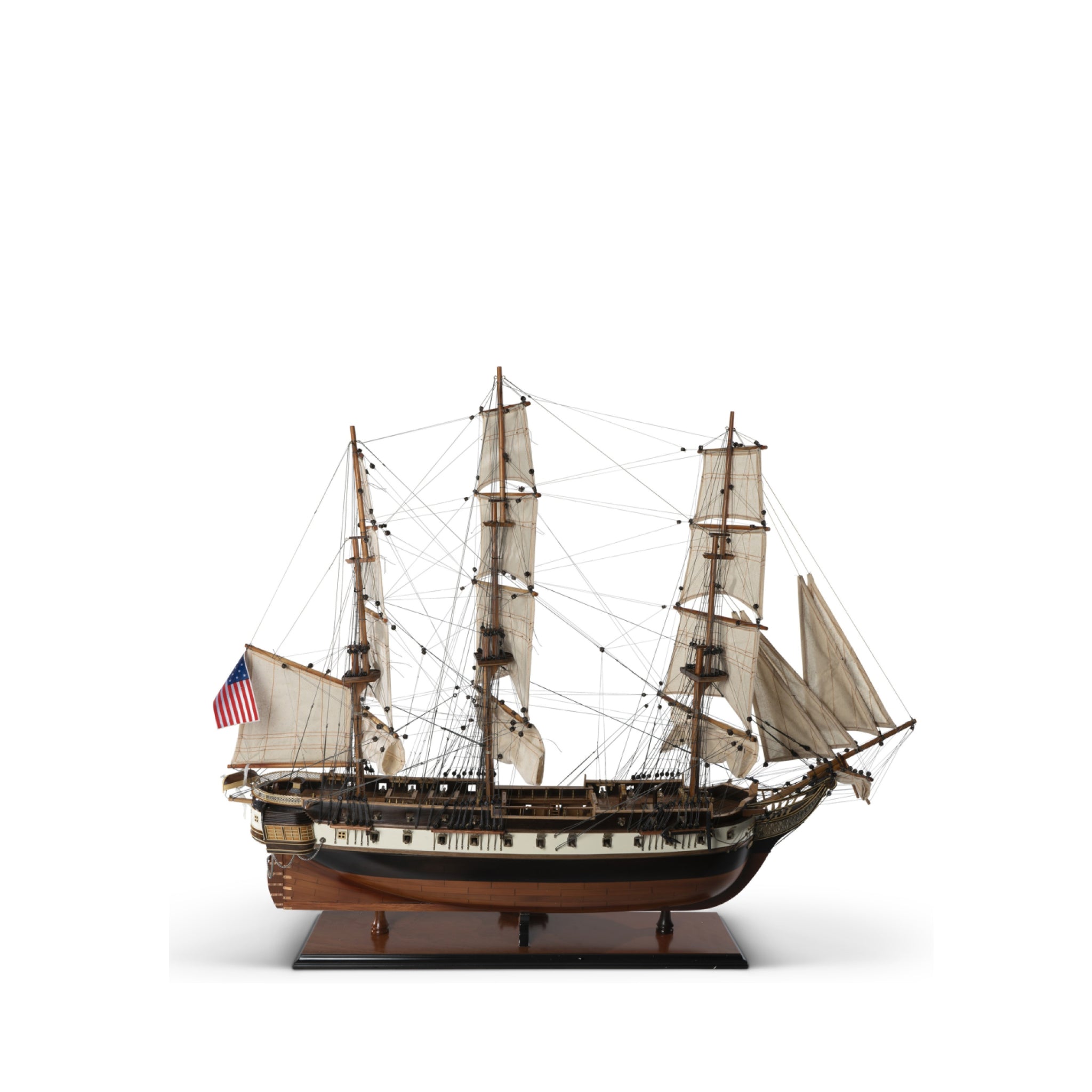 Authentic Models Uss Constellation Sailing Ship Model