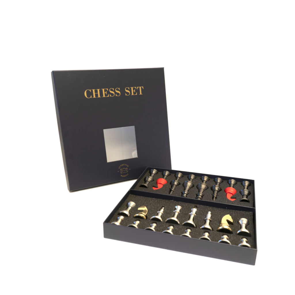 Authentic Models Chess Set Metal