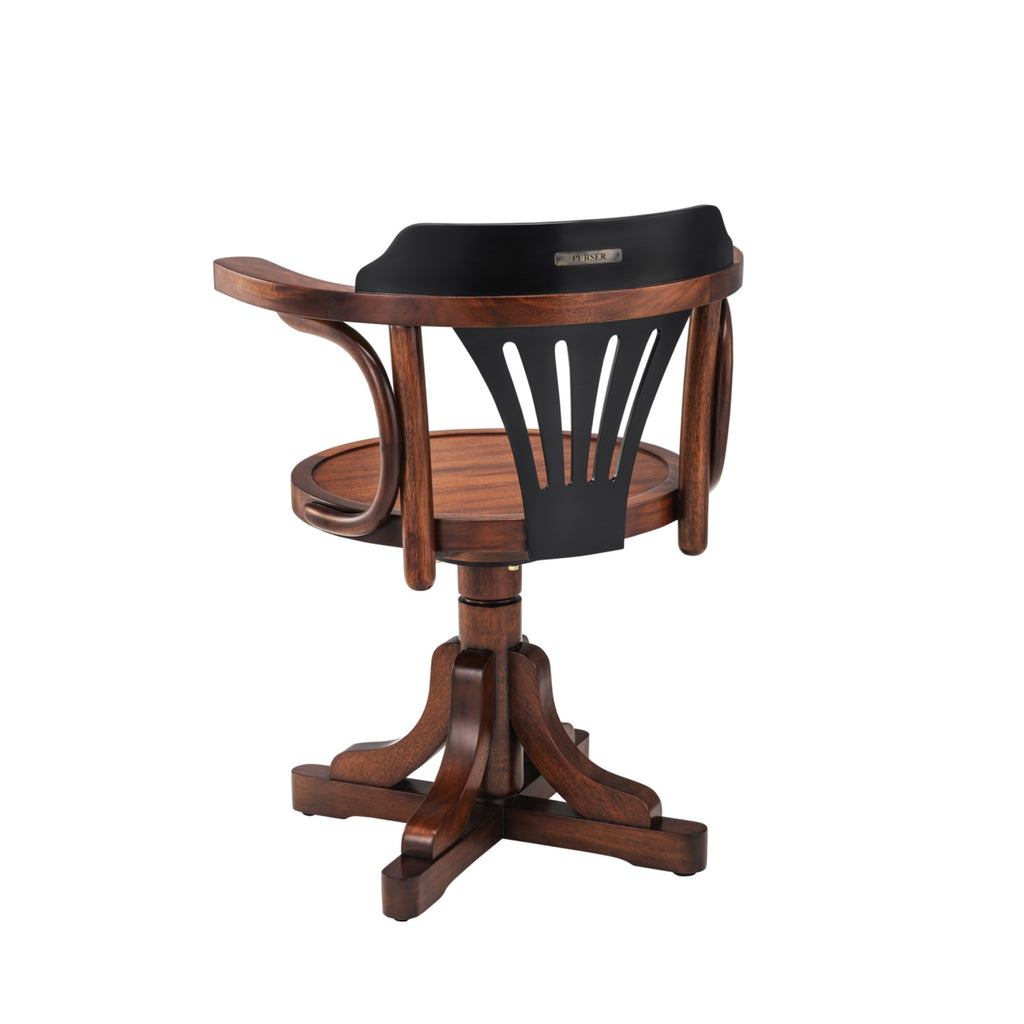 Authentic Models Executive Chair, Black & Honey