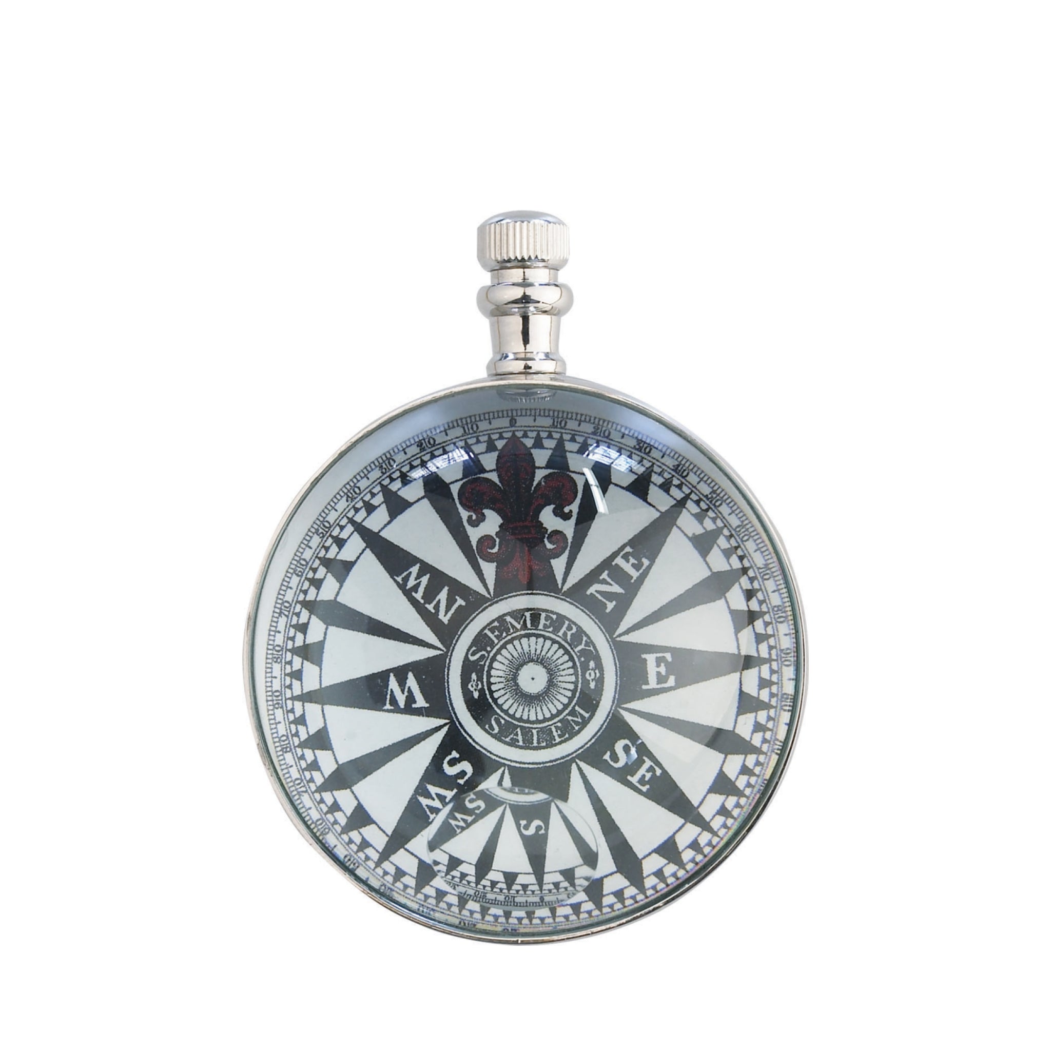 Authentic Models Eye Of Time Watch, Nickel