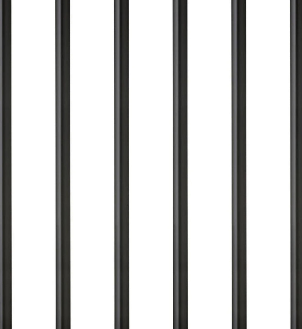 Lyngby Glas straw 6 pcs. black, 6 pcs.