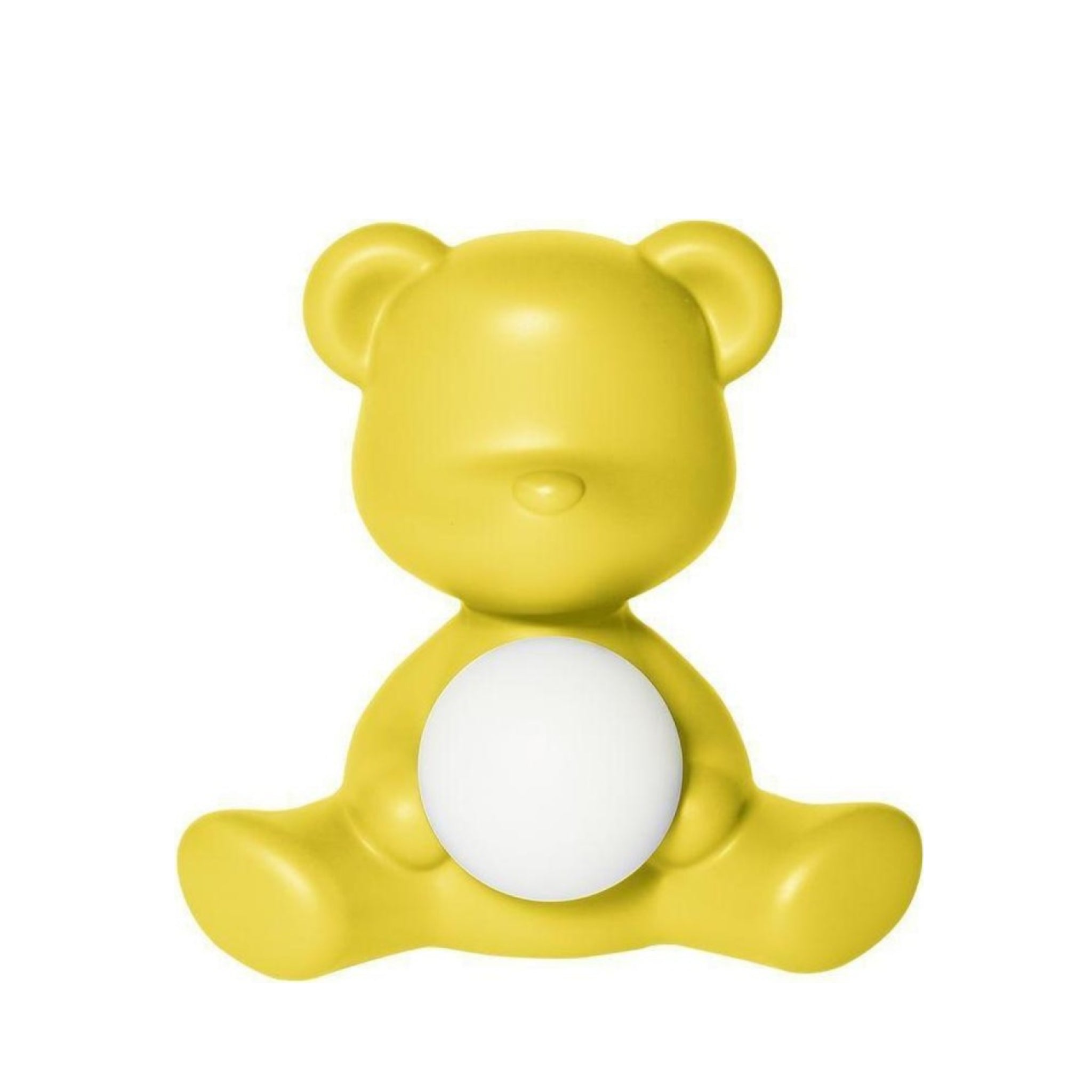 Qeeboo Teddy Girl LED Table Lamp - Rechargeable Yellow Bear Design