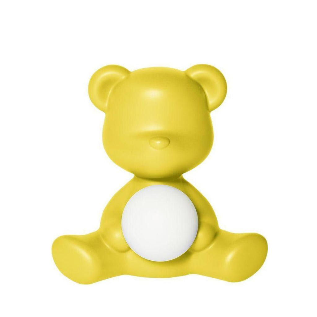 Qeeboo Teddy Girl Led Rechargeable Table Lamp, Yellow