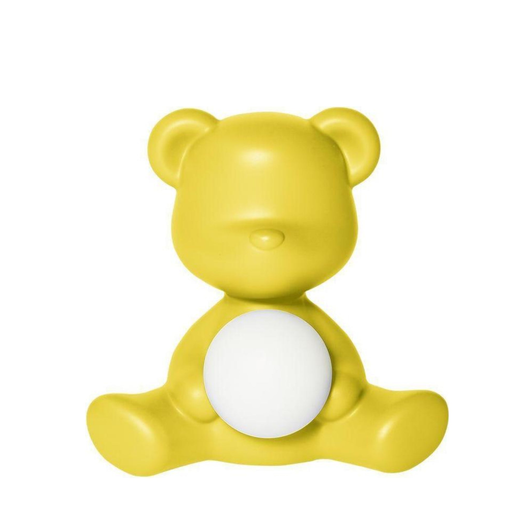 Qeeboo Teddy Girl Led Rechargeable Table Lamp, Yellow