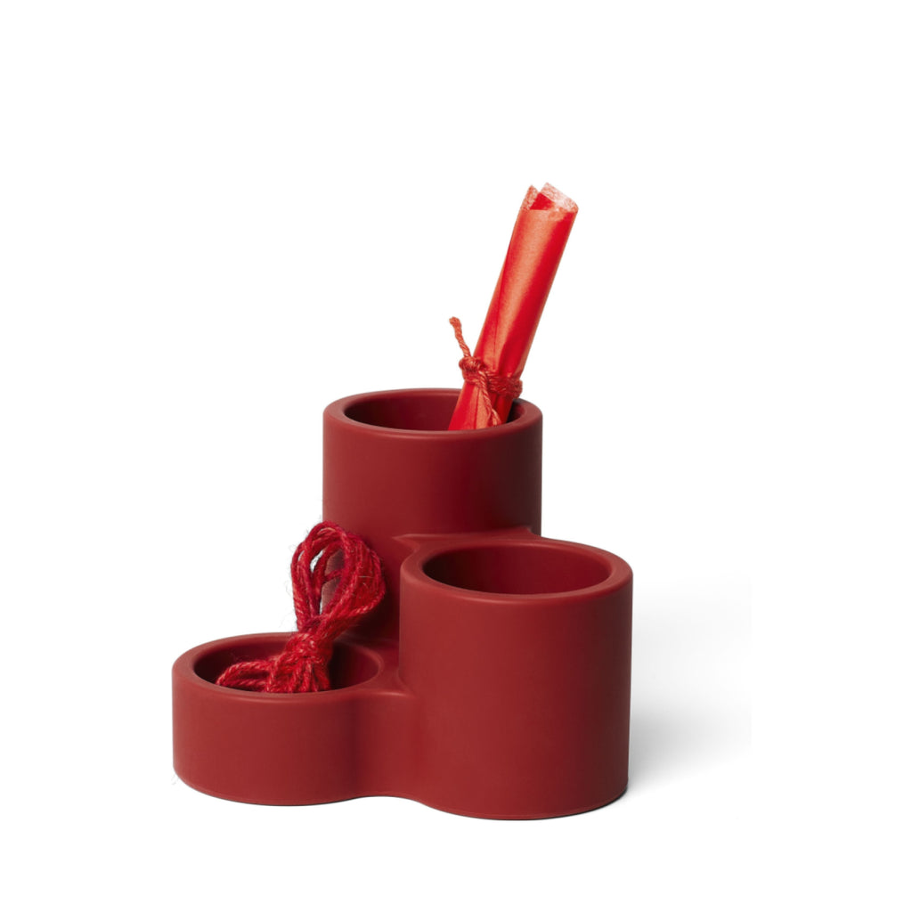 Spring Copenhagen Circles, Ruby Red