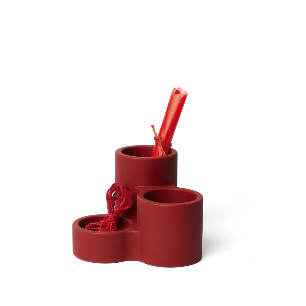 Spring Copenhagen Circles, Ruby Red