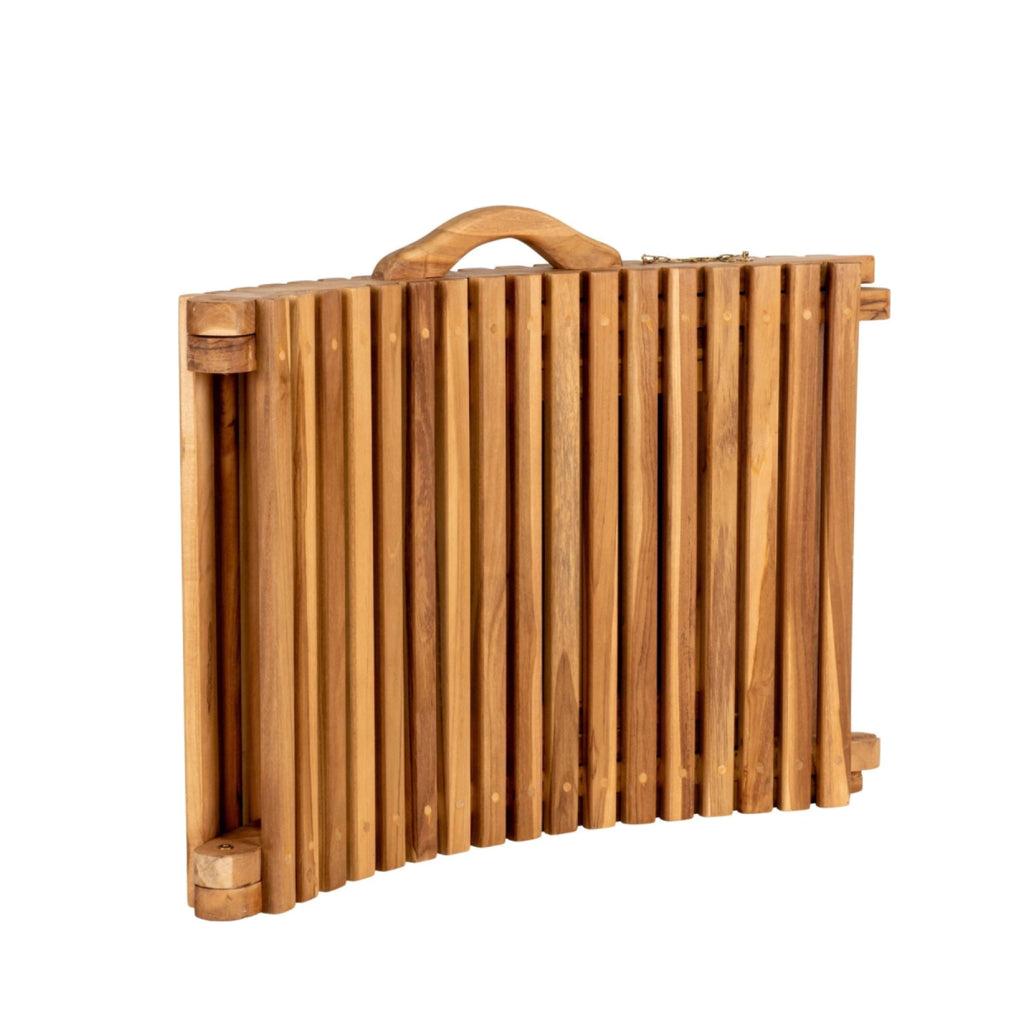 House Nordic Arrieta Sunlounger In Teak Wood, Nature