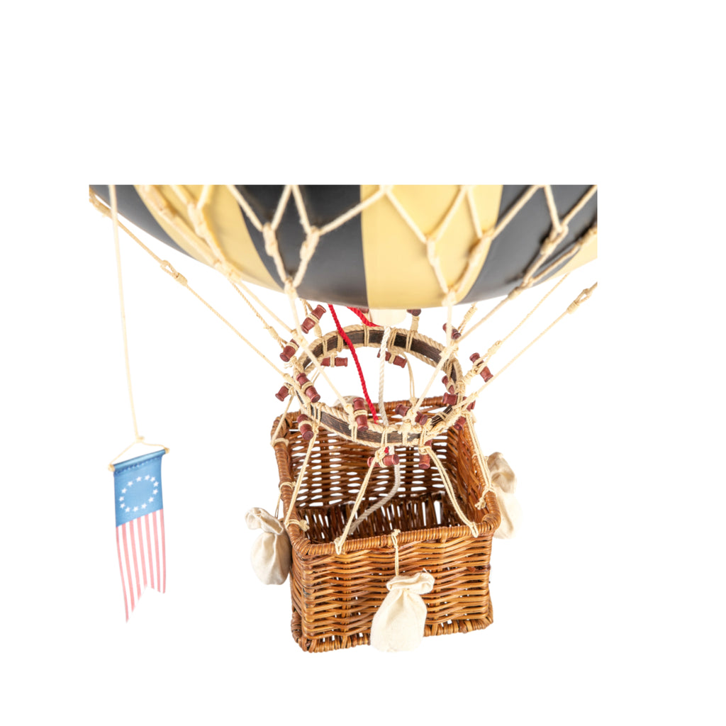 Authentic Models Royal Aero Balloon Model, Black, Ø 32 Cm