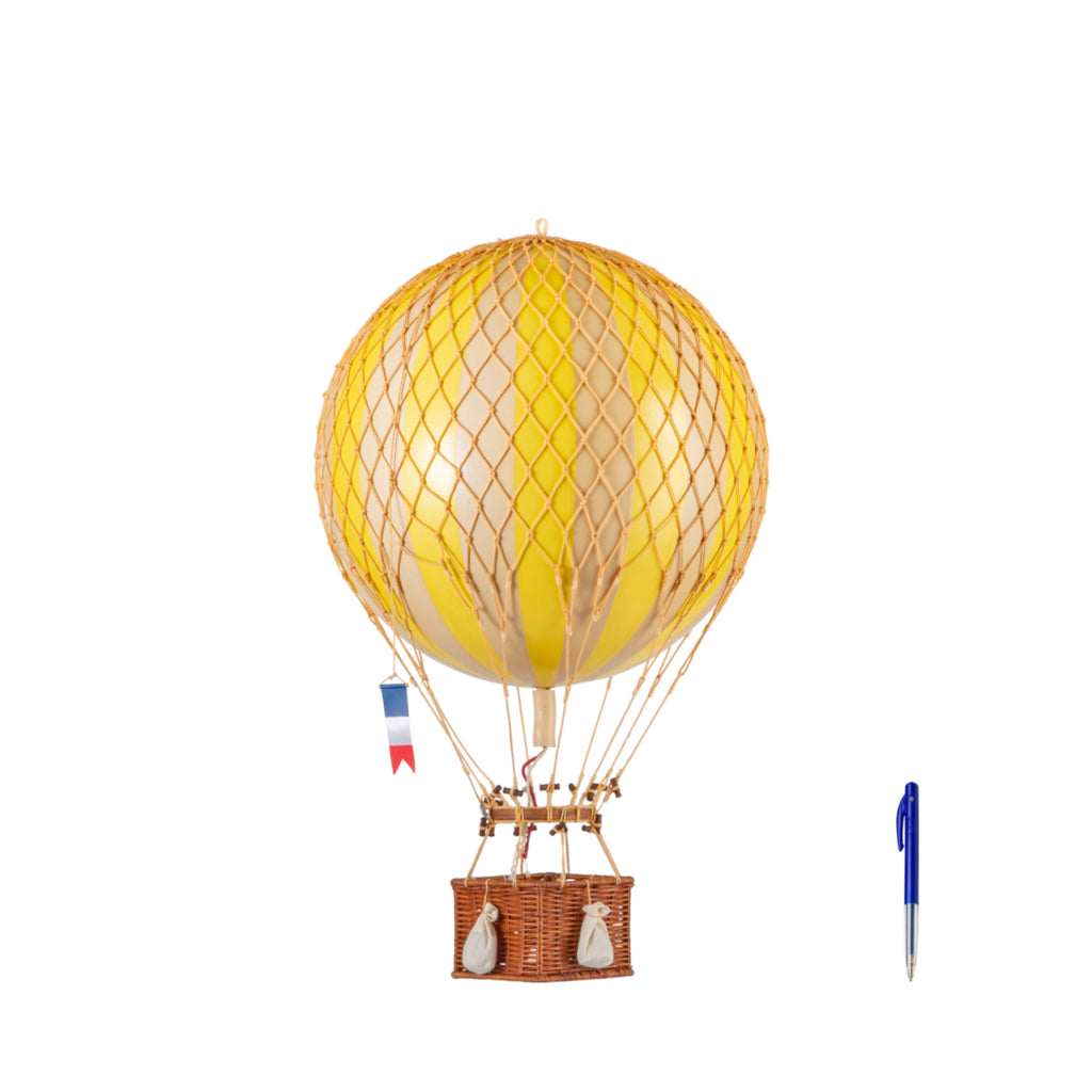 Authentic Models Royal Aero Balloon Model, True Yellow, Ø 32 Cm