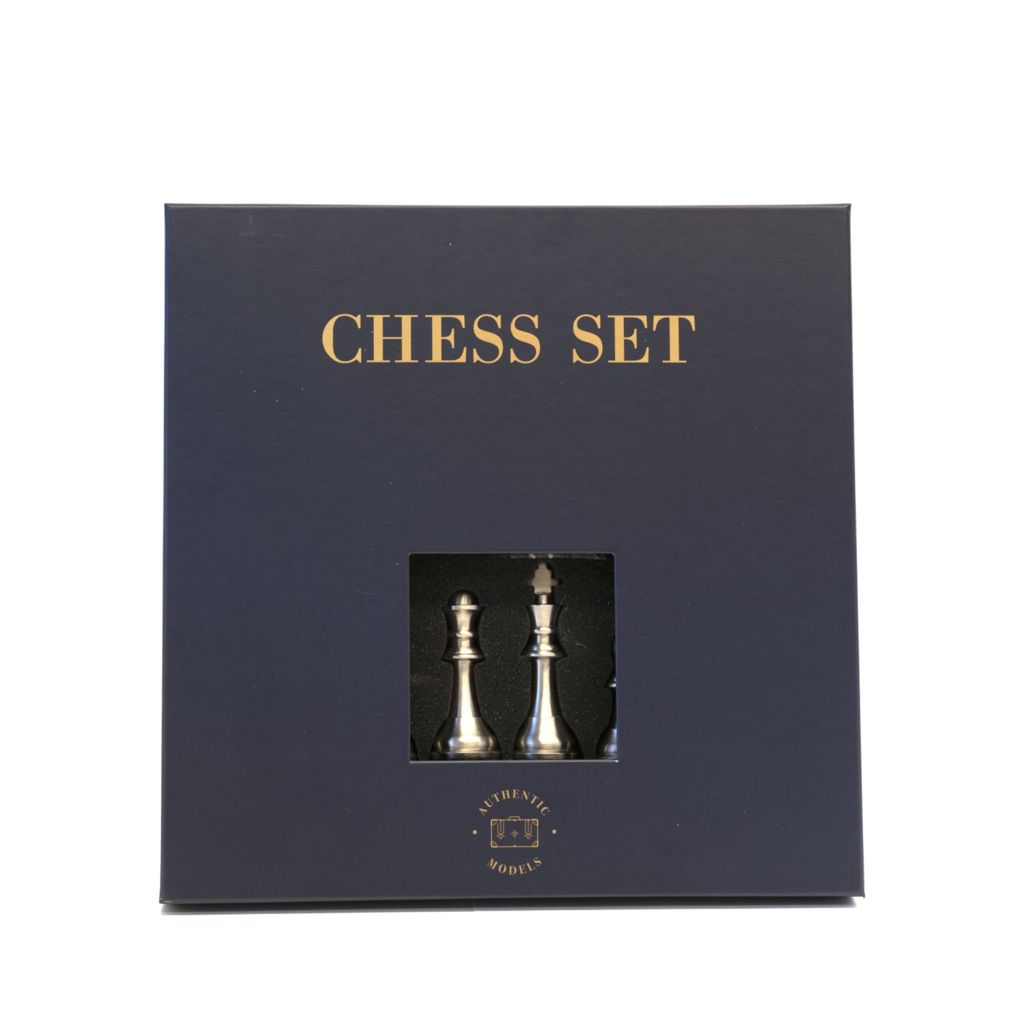 Authentic Models Chess Set Metal