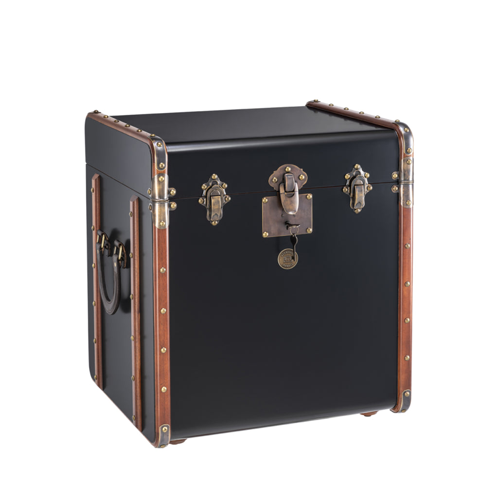 Authentic Models Stateroom Side Table, Black