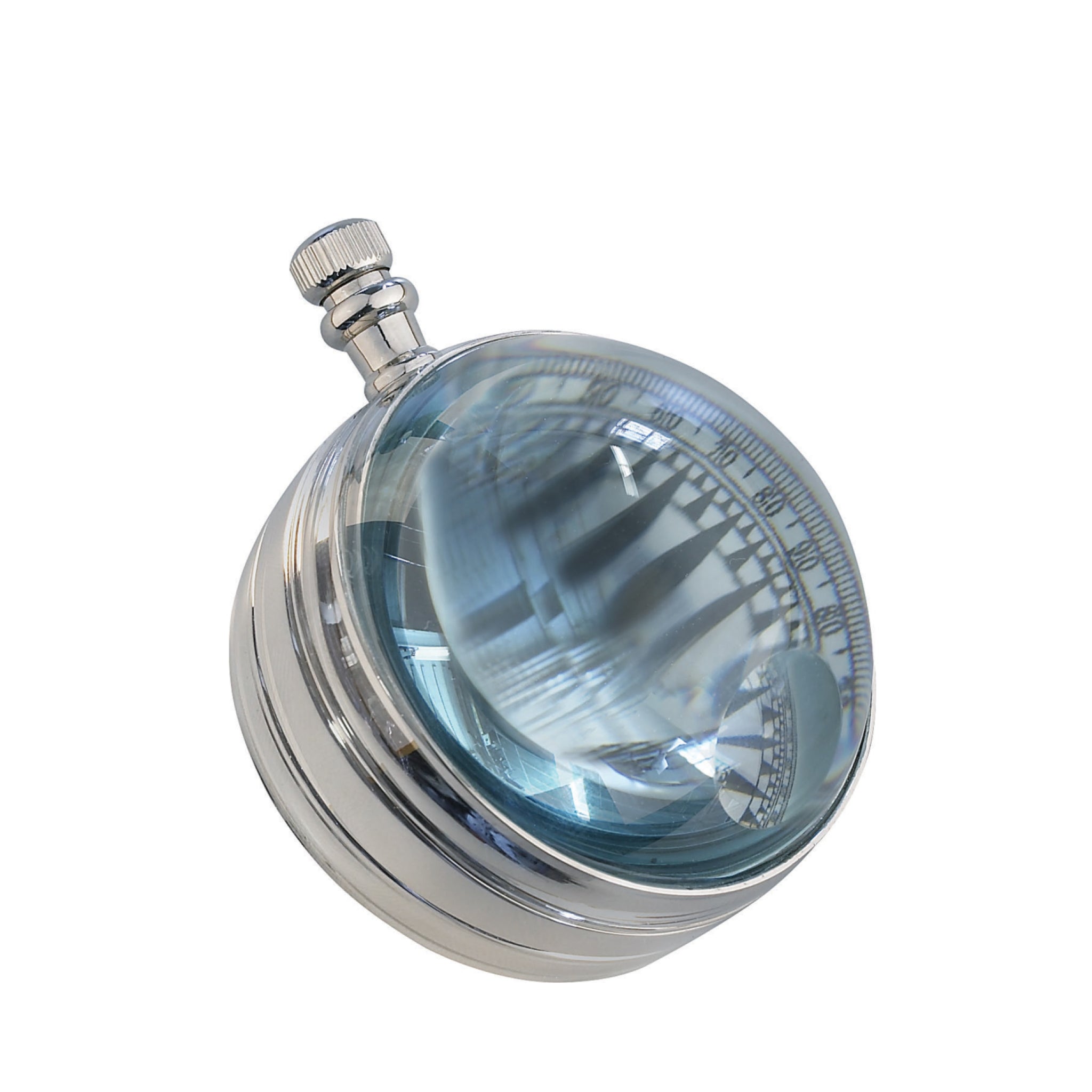 Authentic Models Eye Of Time Watch, Nickel