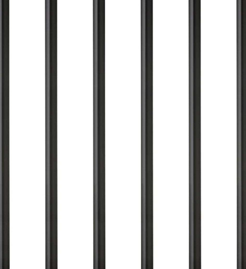 Lyngby Glas straw 6 pcs. black, 6 pcs.