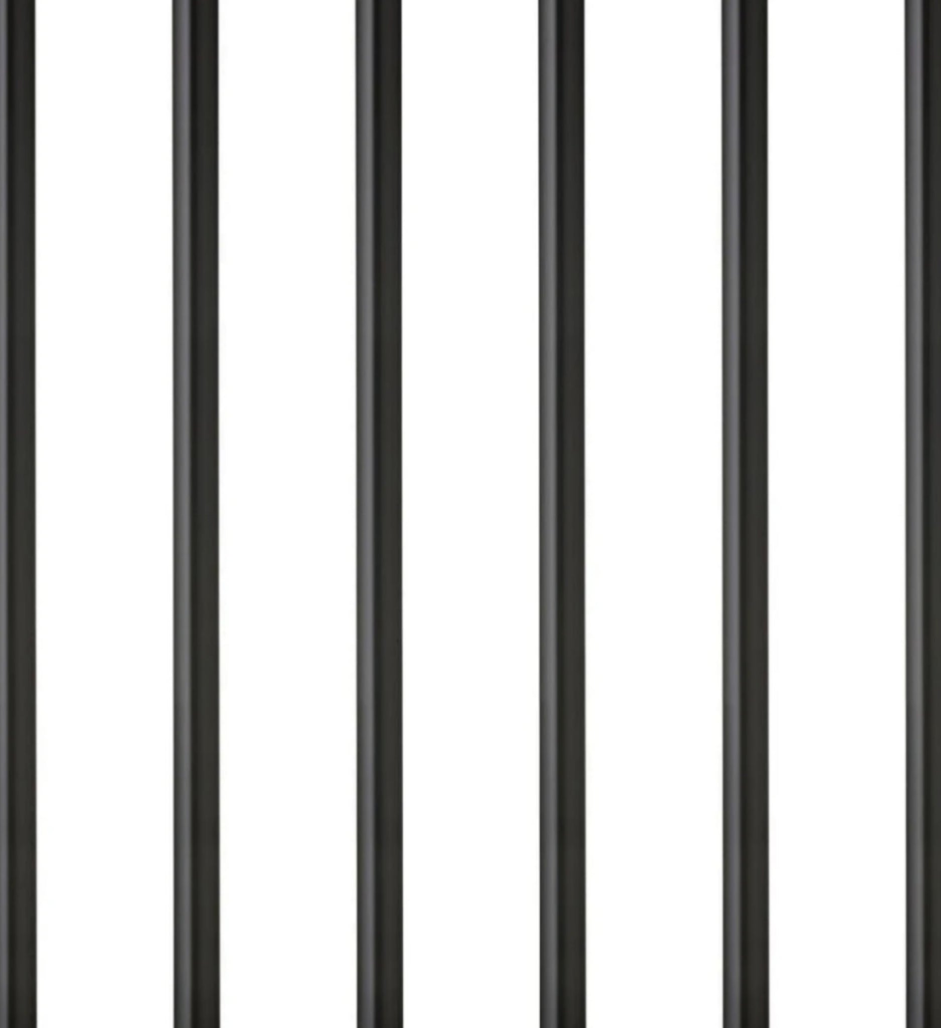 Lyngby Glas straw 6 pcs. black, 6 pcs.