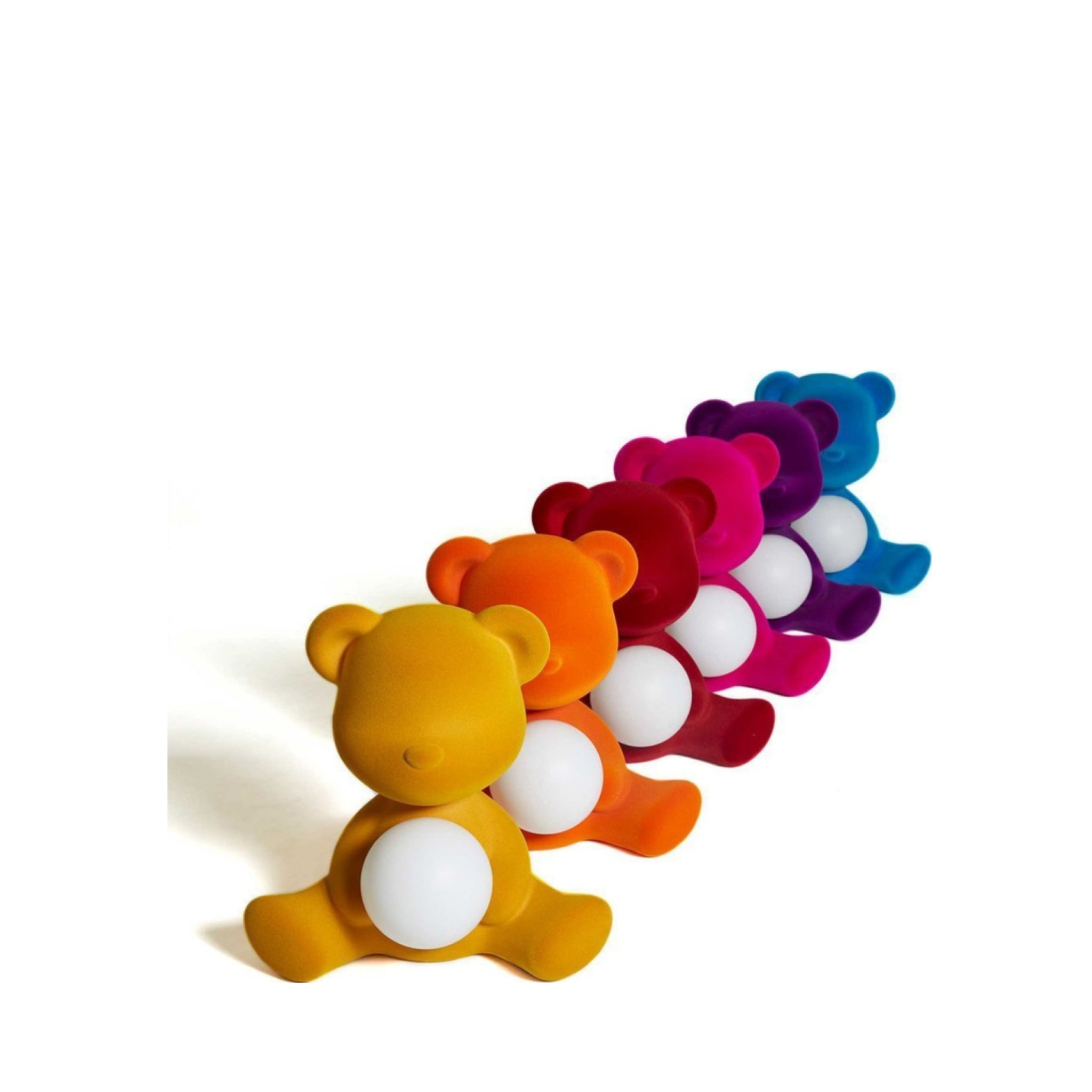 Qeeboo Teddy Girl LED Table Lamp in Dark Gold - Stylish & Rechargeable