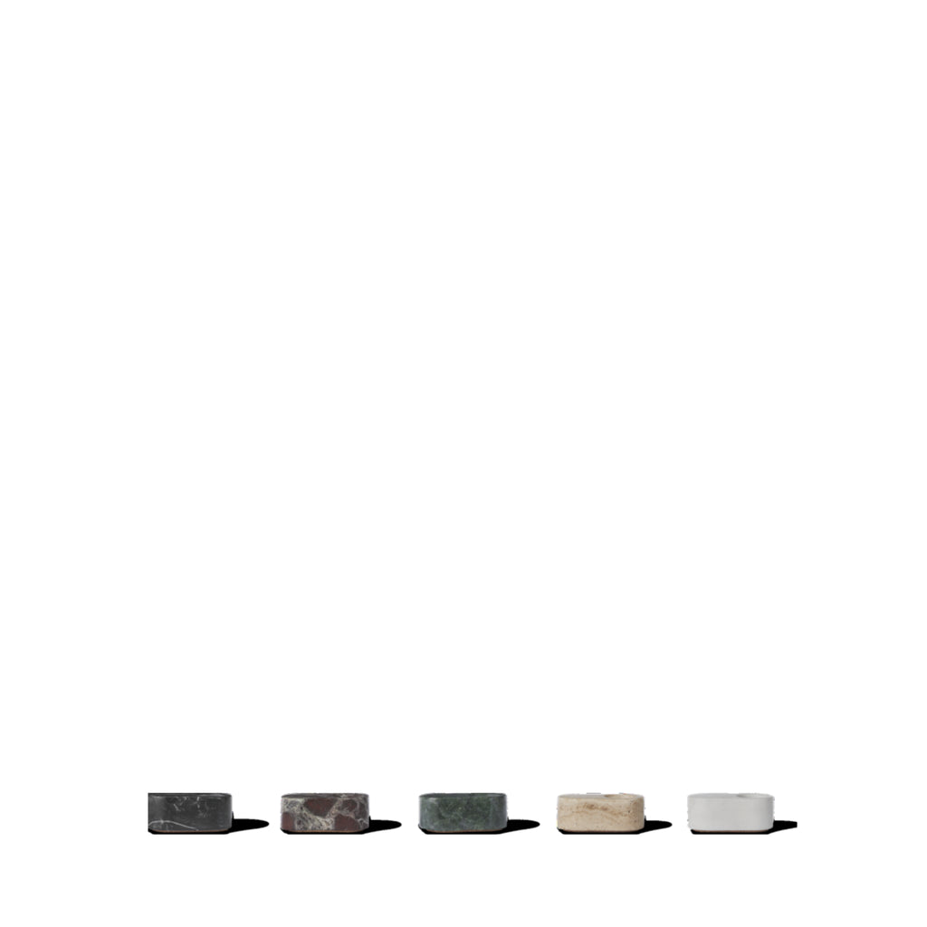 Spring Copenhagen Ovaali Candle Holder, Red