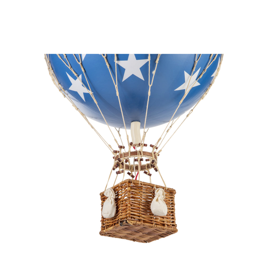 Authentic Models Royal Aero Balloon Model, Blue Stars, Ø 32 Cm