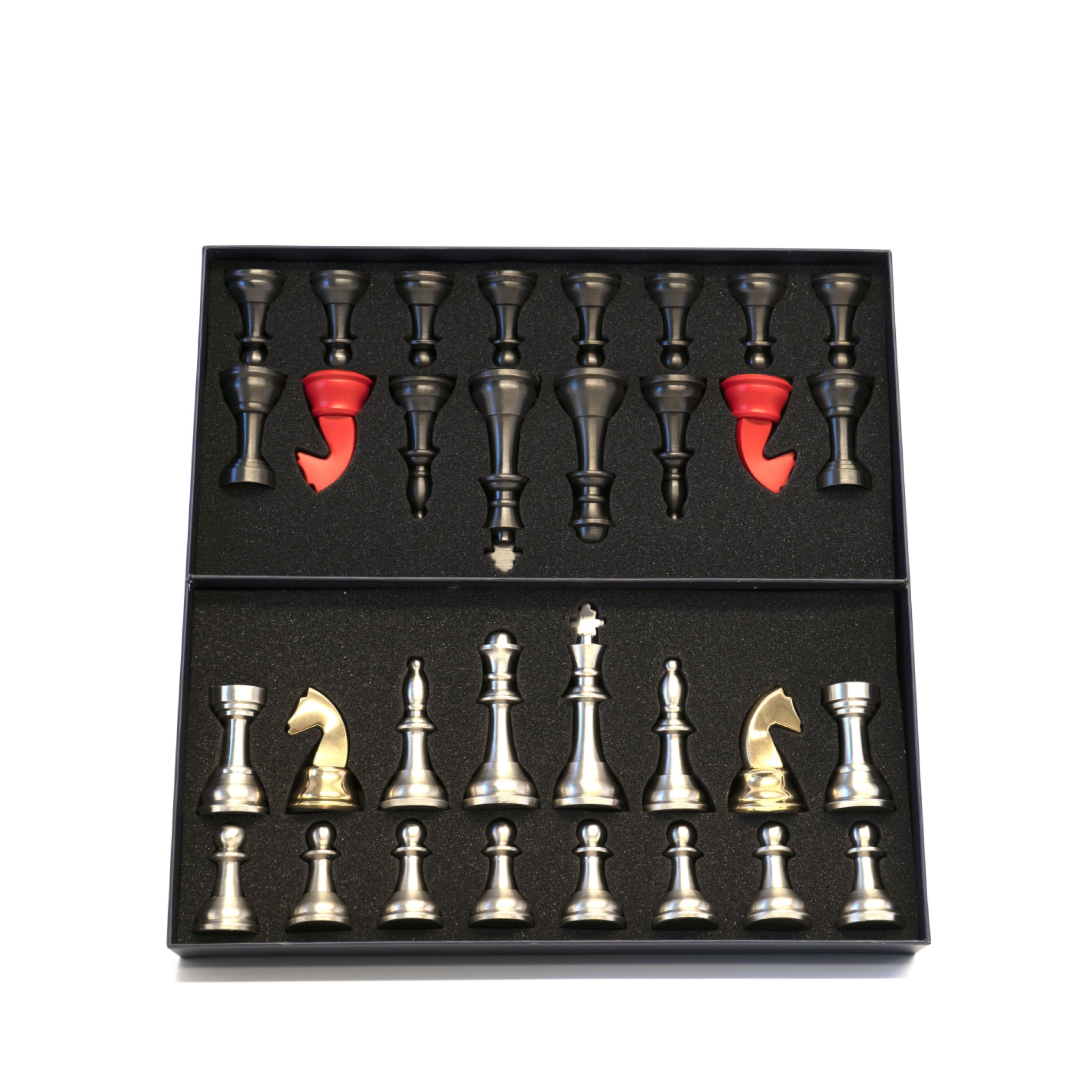 Authentic Models Chess Set Metal