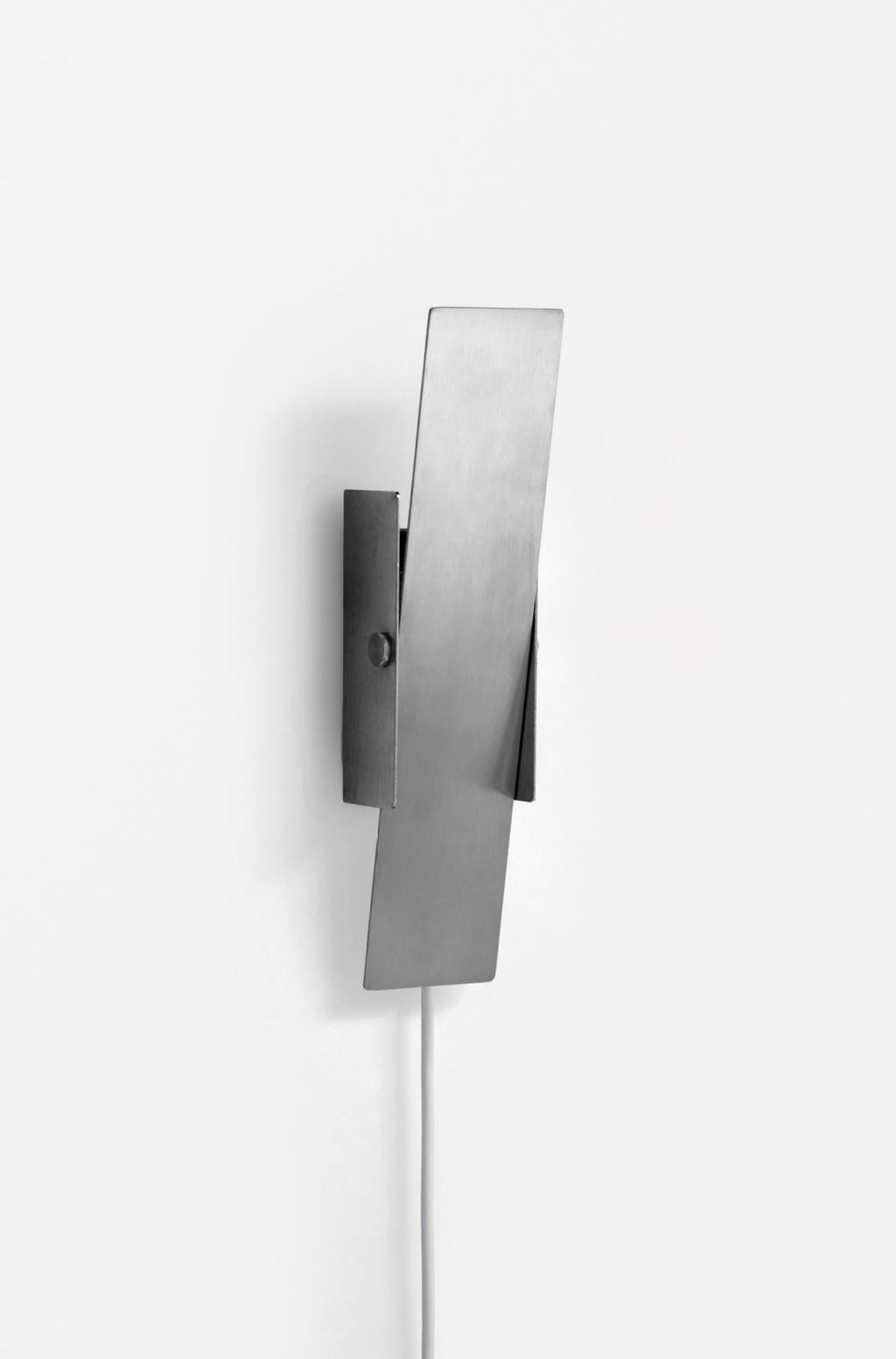 Illuminate Your Space with MOEBE's Stainless Steel Pivoting Wall Lamp