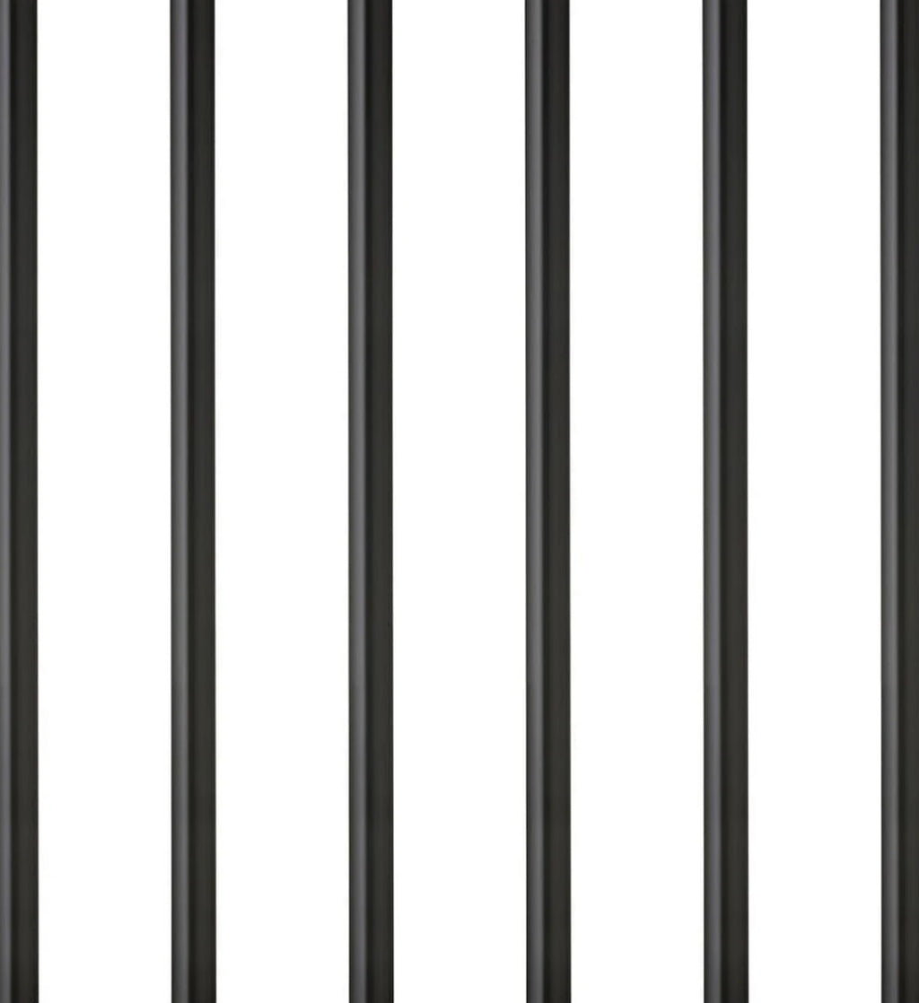 Lyngby Glas straw 6 pcs. black, 6 pcs.