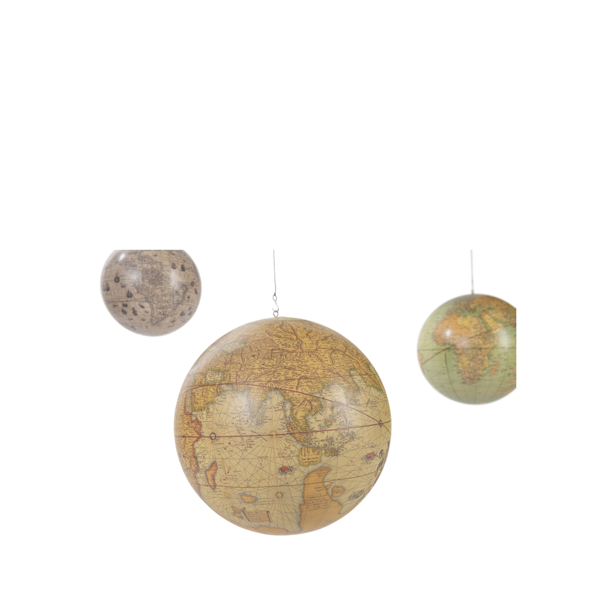 Authentic Models Mobile With Globes