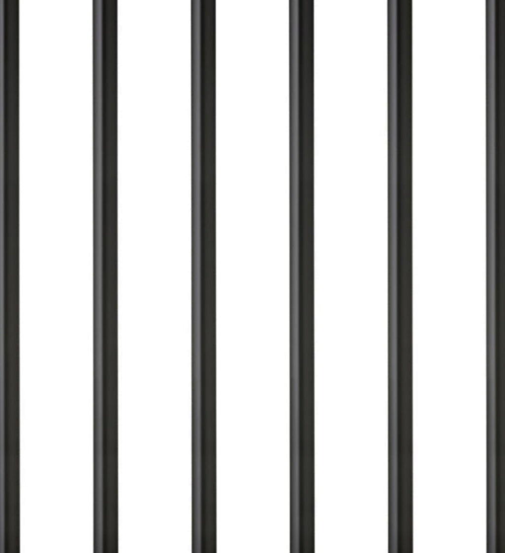 Lyngby Glas straw 6 pcs. black, 6 pcs.