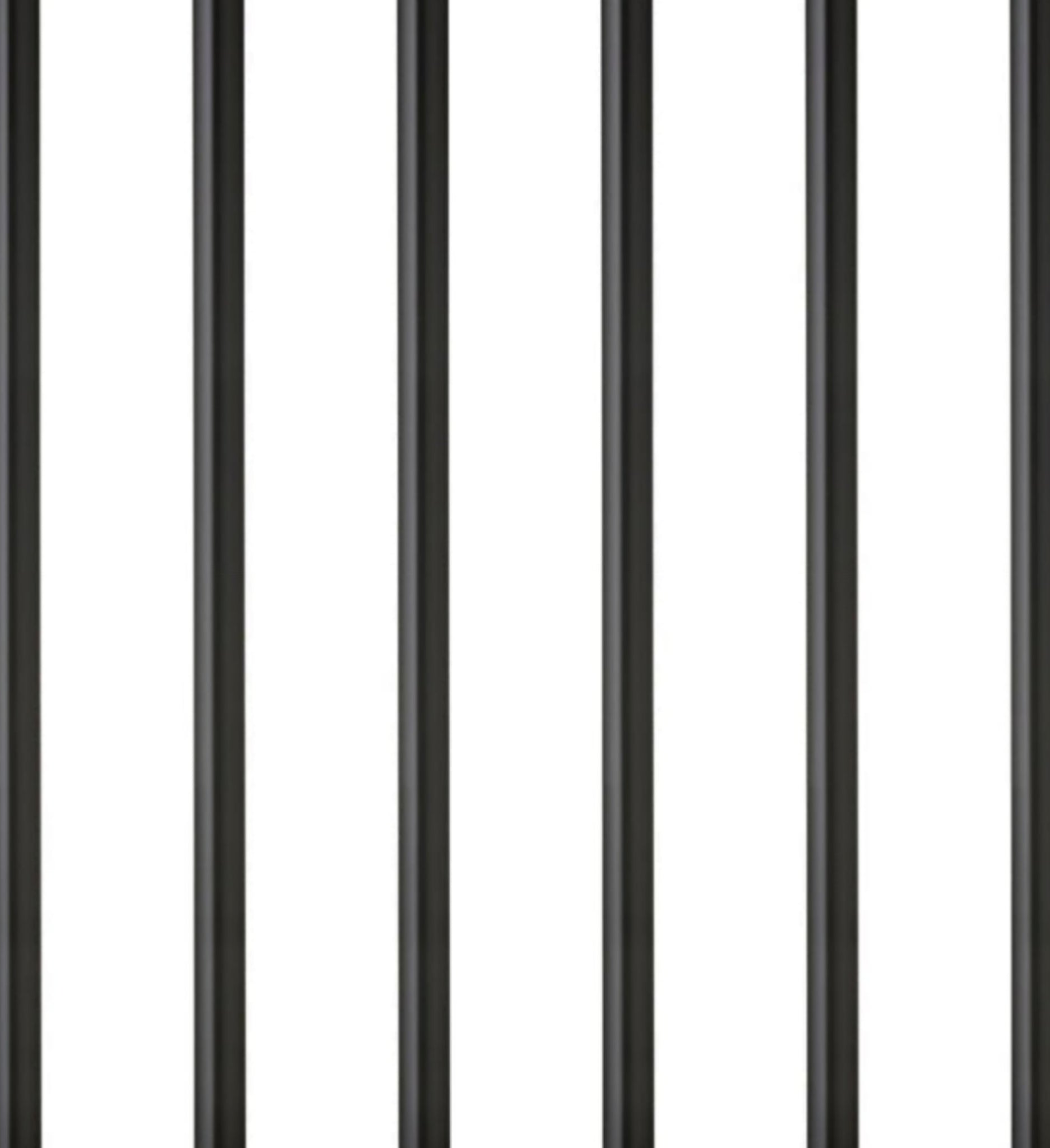 Lyngby Glas straw 6 pcs. black, 6 pcs.