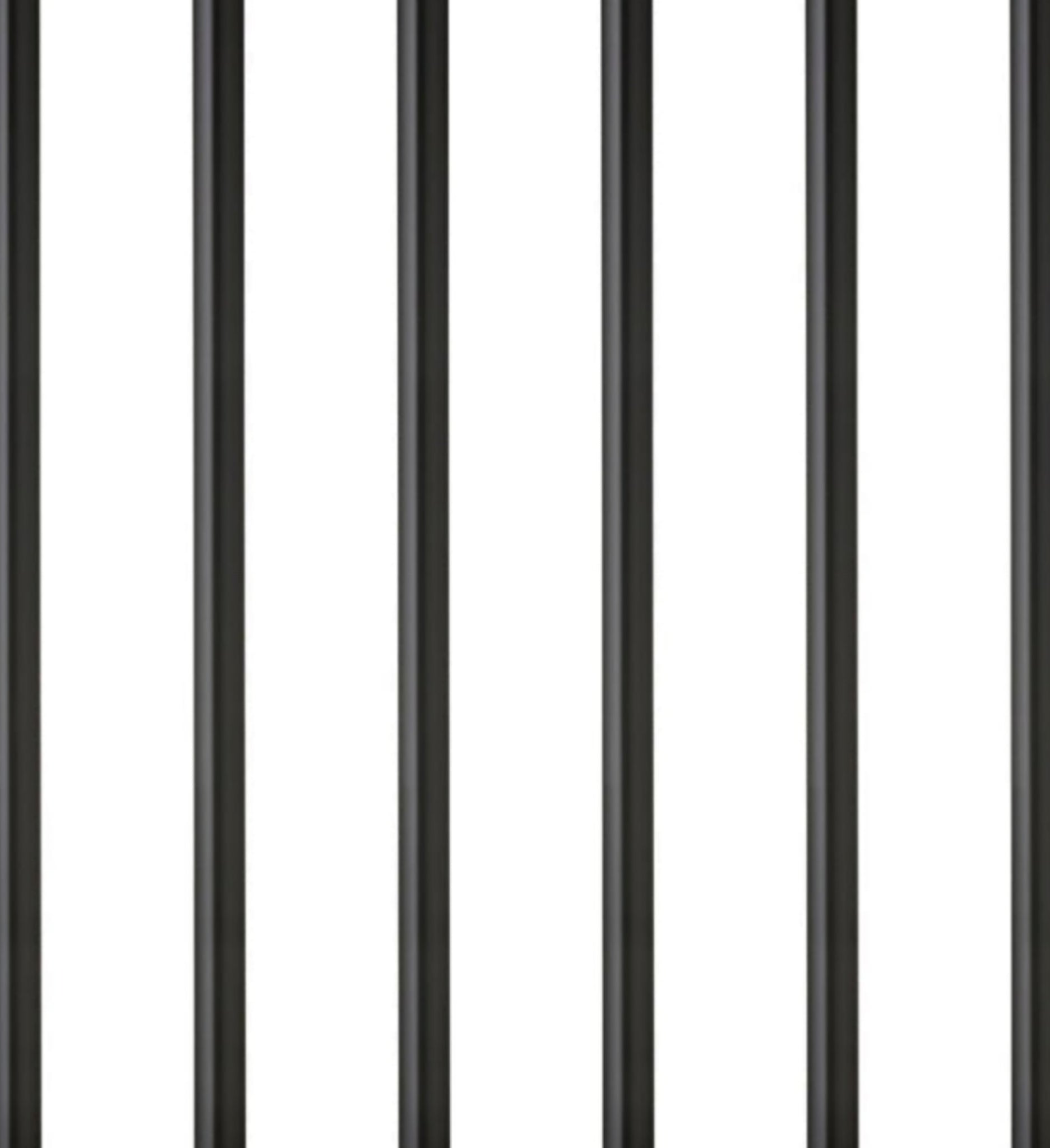 Lyngby Glas straw 6 pcs. black, 6 pcs.