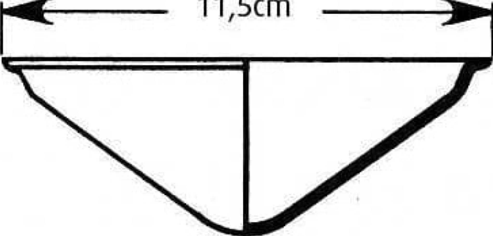 Louis Poulsen PH 41/2-4 glass, lower shell