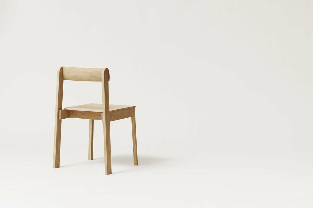 Form & Refine Blueprint Chair. White Oak