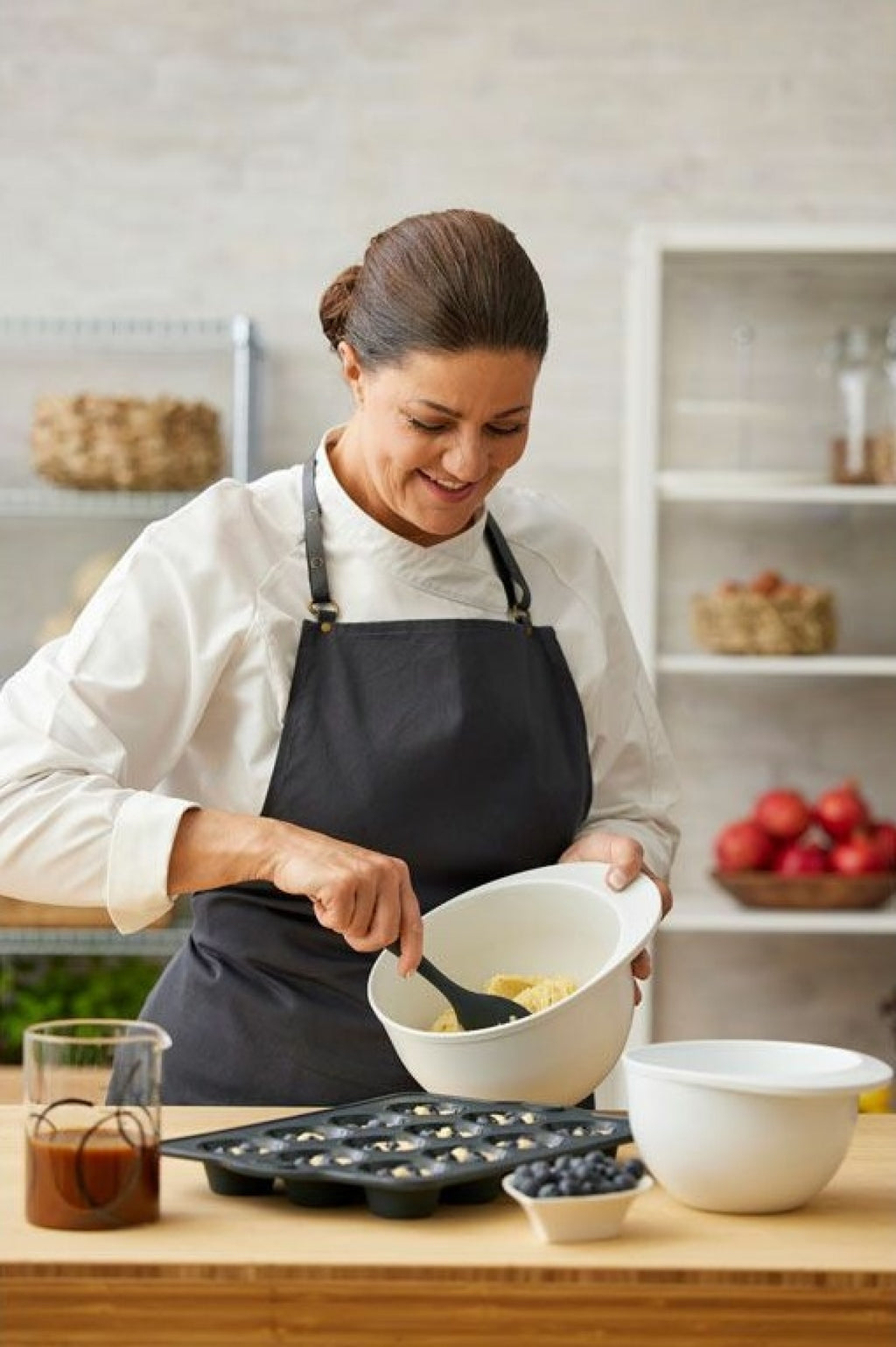 Blomsterbergs Mixing Bowl Set White, 2 pcs.