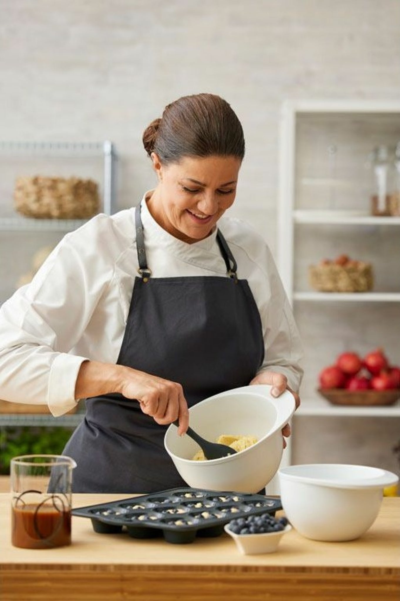 Blomsterbergs Mixing Bowl Set White, 2 pcs.