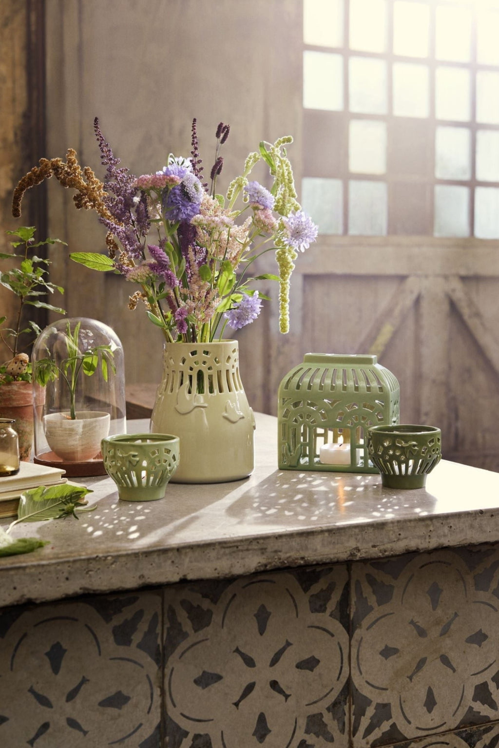 Kähler orangery vase 18 cm, sweet honey