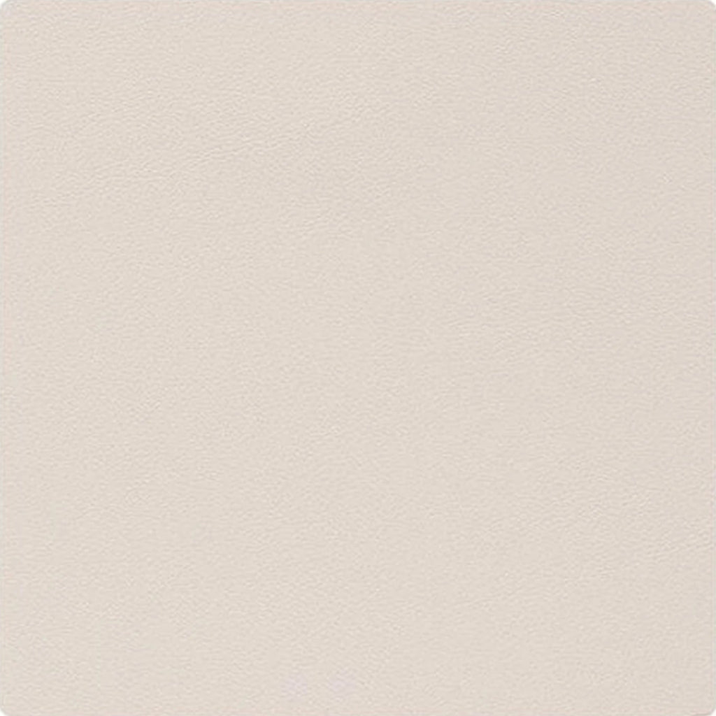 Lind DNA Square Glass Coaster Nupo Leather, Soft Nude