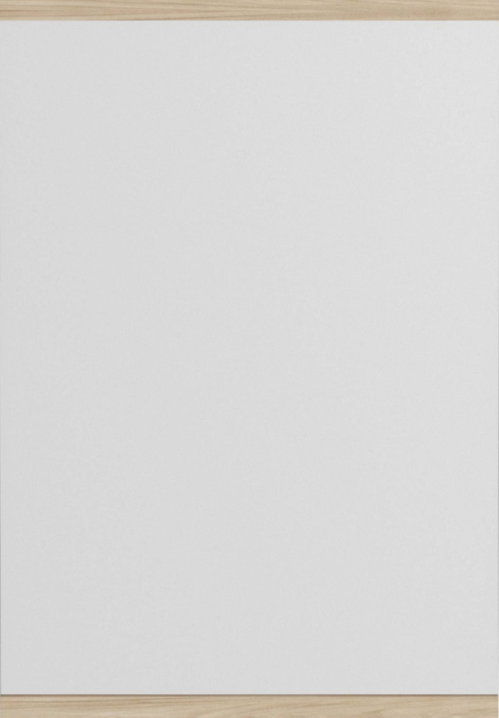 Moebe Rectangular Ash Wall Mirror 43.3x30 cm - Minimalist Nordic Design