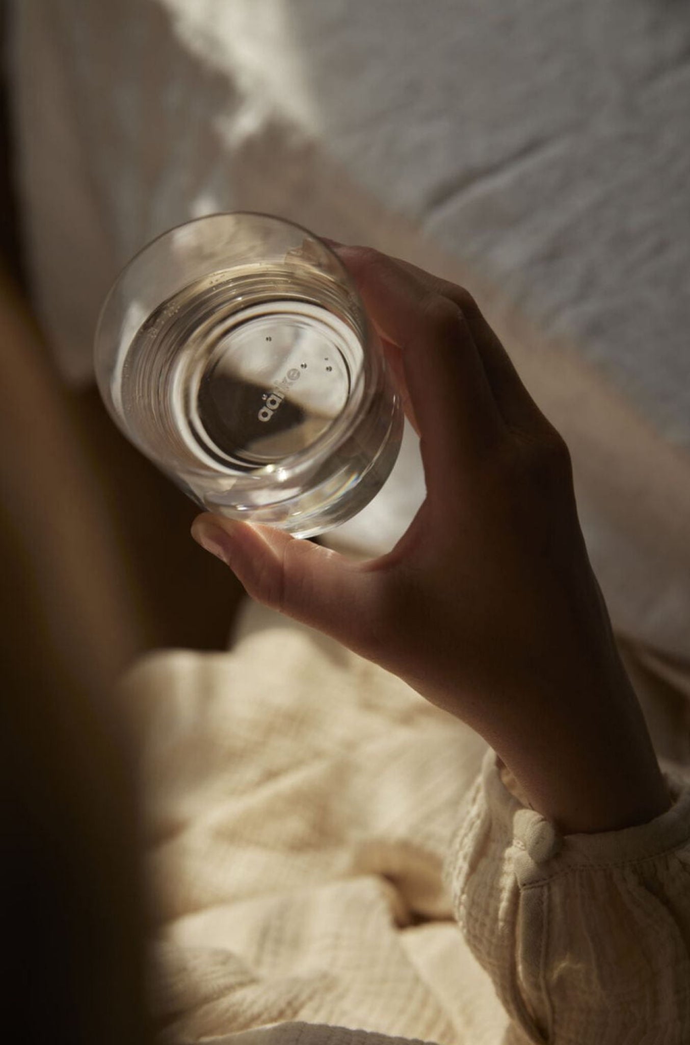 Aarke Nesting Glass Set: Stylish Crystal Glasses, Space-Saving Design