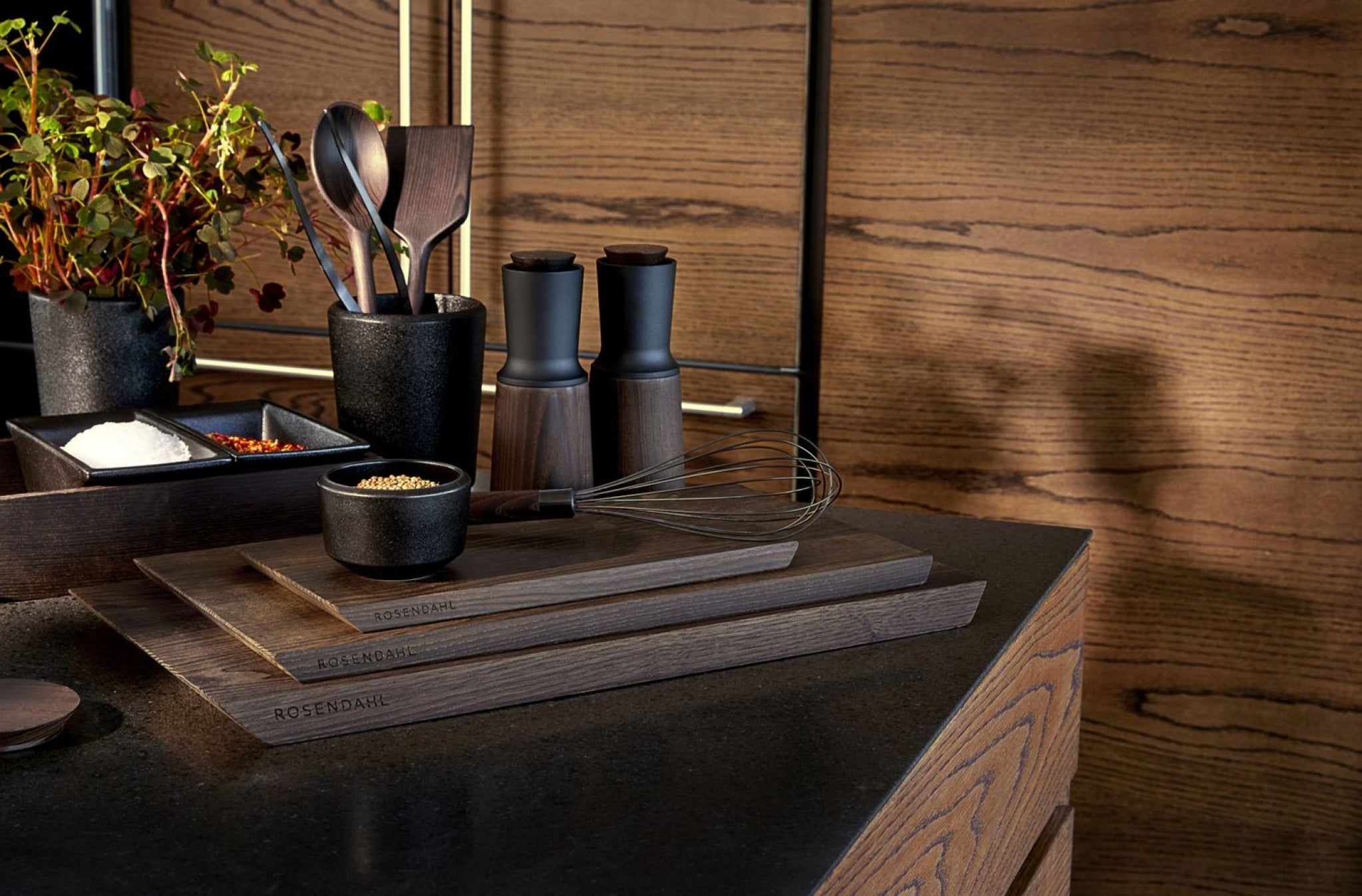 Rosendahl Rå Kitchen Tweezers, Gun Metallic