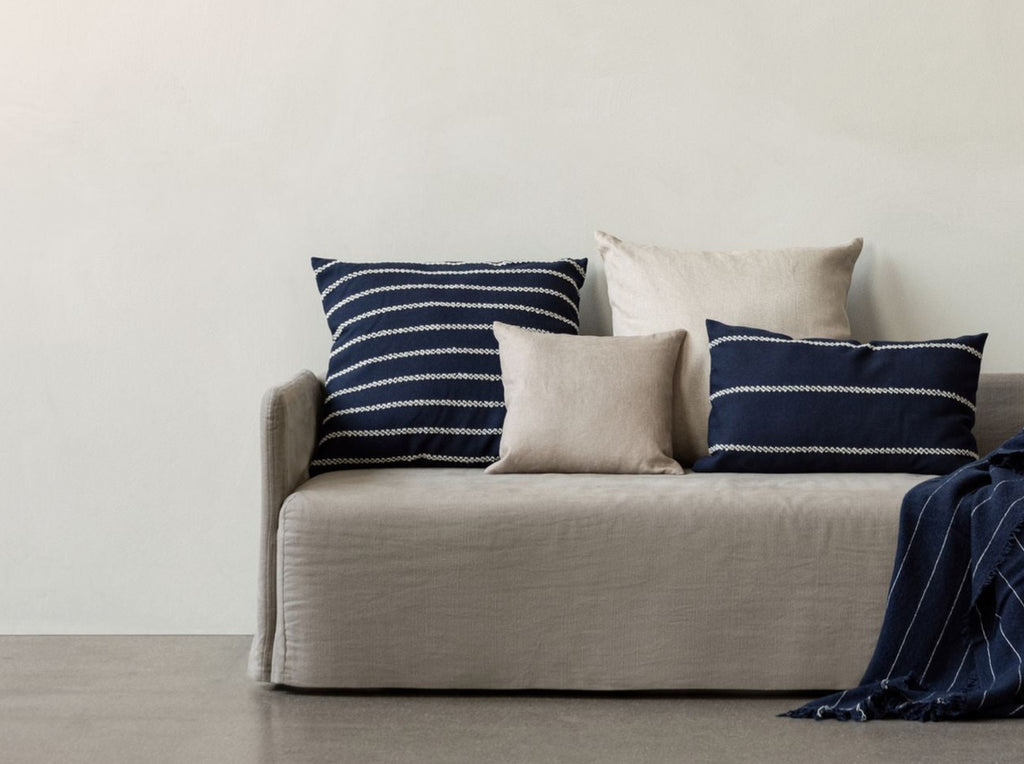 Audo Copenhagen Mimoides cushion 40x40 cm, Burnt Siena