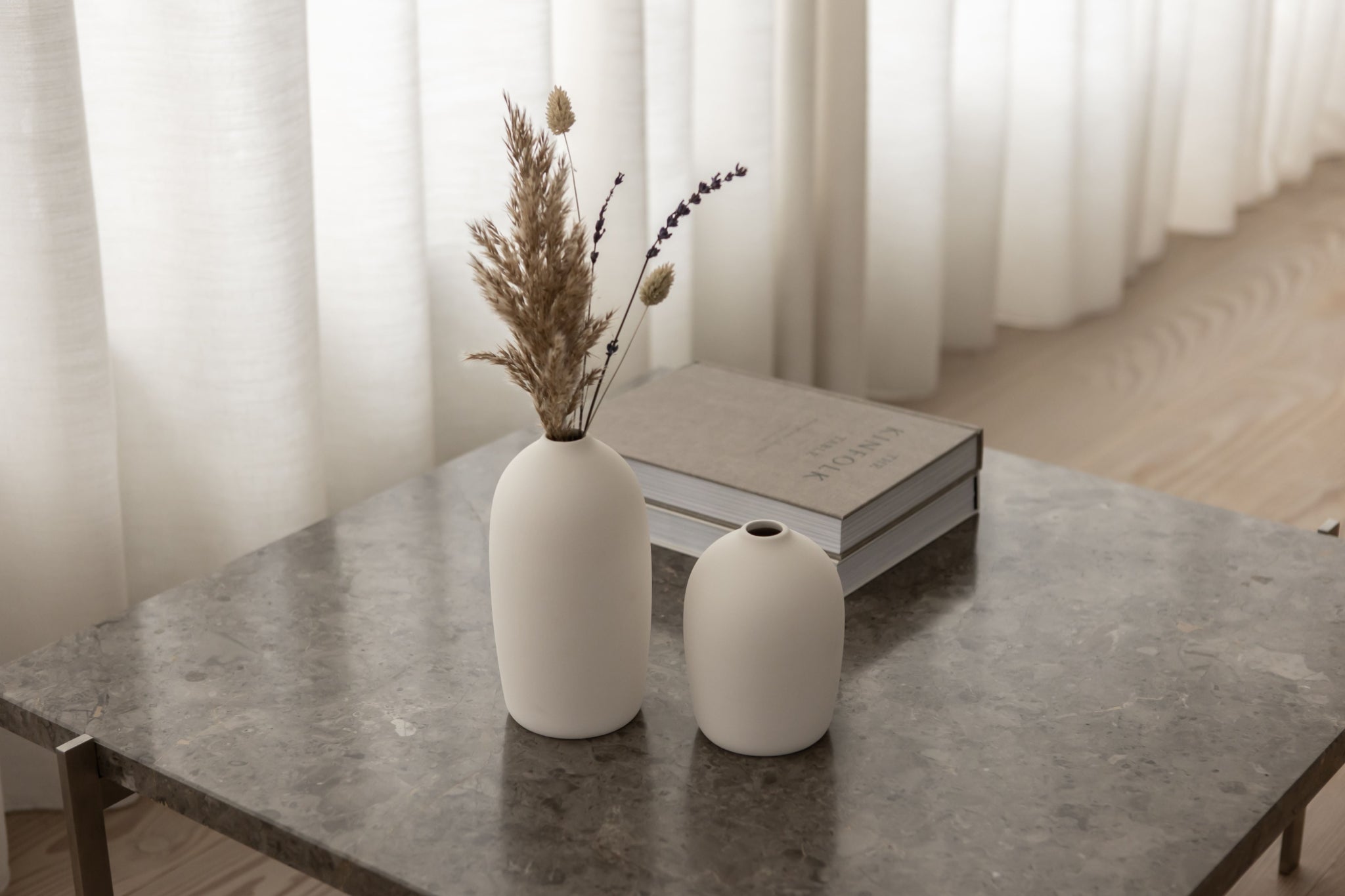 Malling Living Raw Vase 14,5 Cm, White