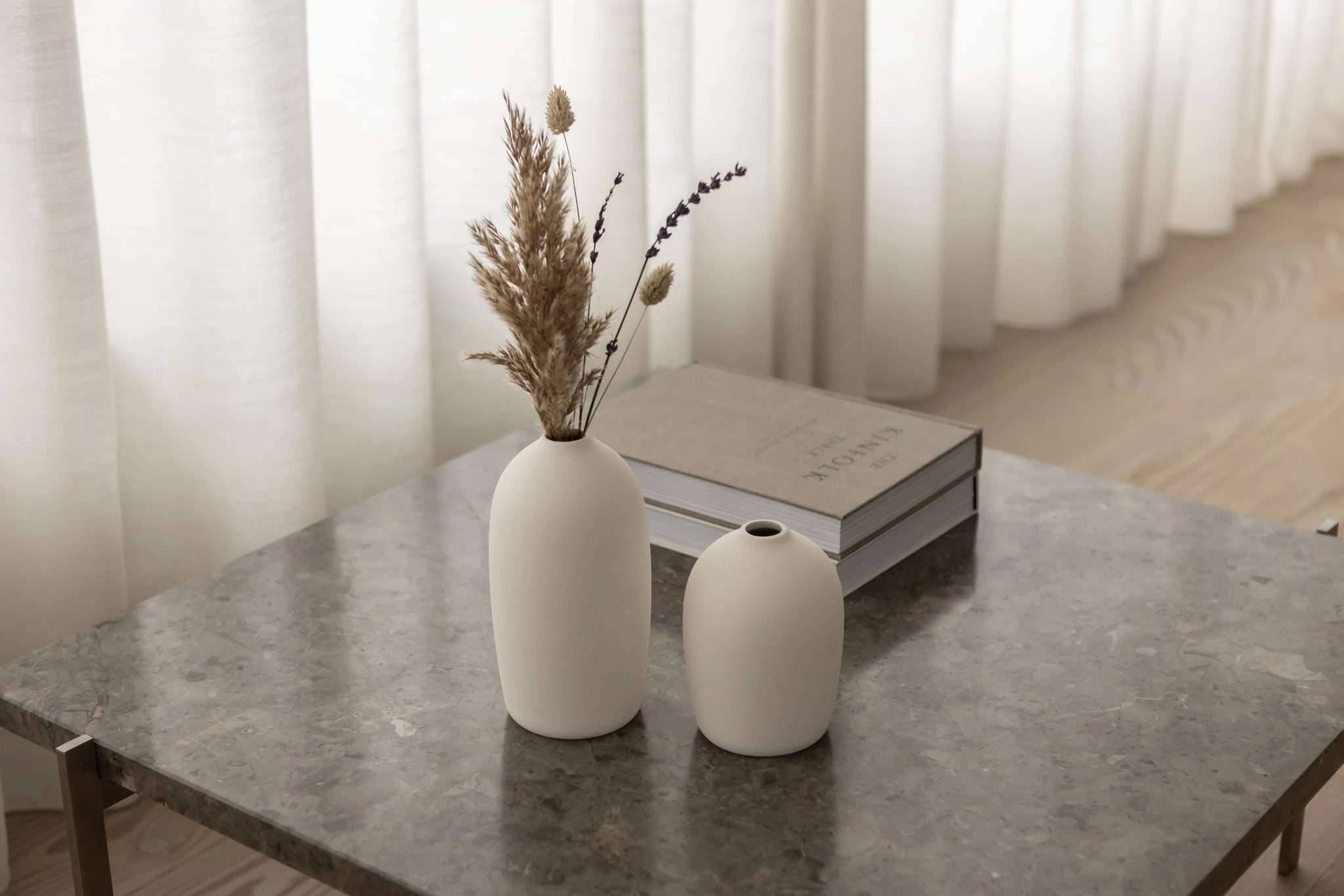 Malling Living Raw Vase 14,5 Cm, White