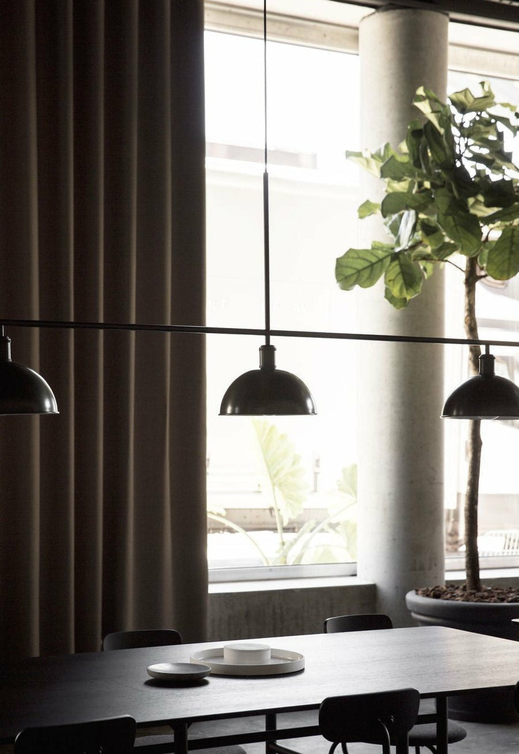 Audo Copenhagen Afteroom Dining Chair, Black