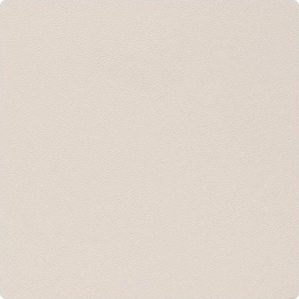 Lind DNA Square Glass Coaster Nupo Leather, Soft Nude