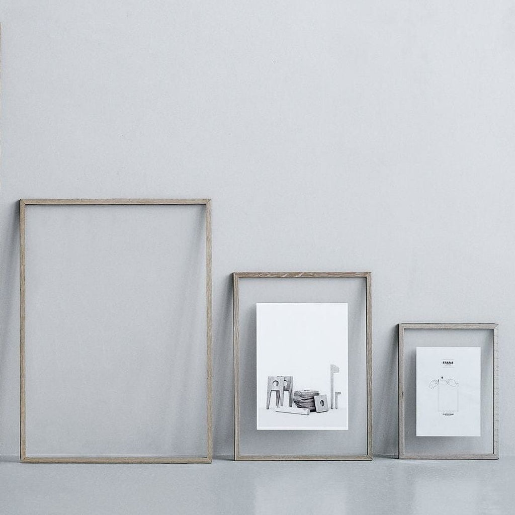 Moebe A4 Oak Frame: Stylish Acrylic & Oak Design, Made in Europe